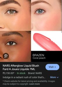NARS Afterglow Liquid Blush - Brazen