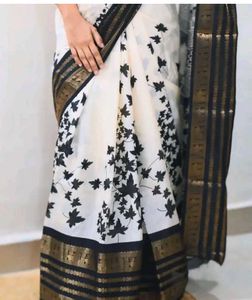 Elegant Floral Saree
