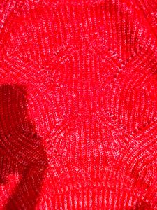 RED WINTER SWEATER 🍒