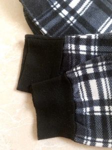 Plaid Fleece Lounge Pants