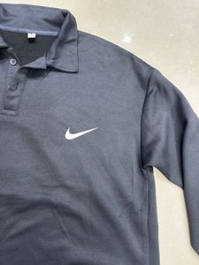 Nike Grey Long Sleeve Top