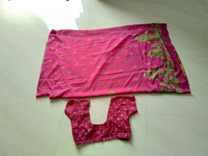 Silk Saree + Blouse 🌟