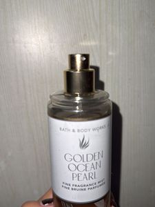 bbw golden ocean pearl body mist