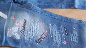 Cute Girls&#39; Denim Jeans