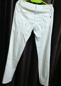 White DENIM JEANS for Women