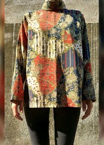 Waverly Indonesian Shirt.Size:M
