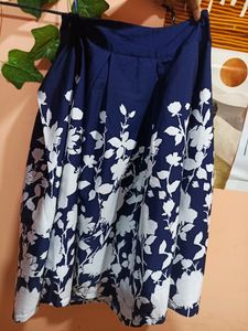 Knee Length Midi Floral Skirt🌻