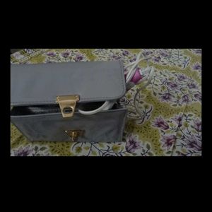 Grey  Bag