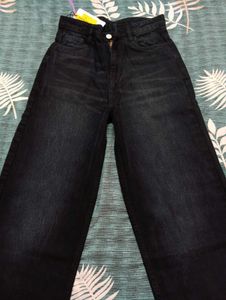 Dark Wash Wide Leg Jeans