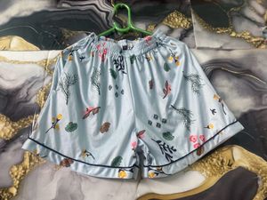 Floral Print Night Suit Set