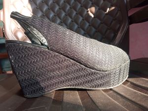 Stylish Black Wedges For Women