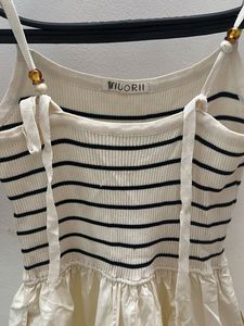 Striped Sleeveless Dress