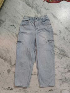 Washed Denim Jeans For Women