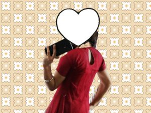 Elegant Red &amp; Golden Anarkali Dress – Like New♥️