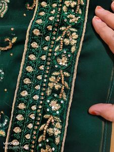 Emerald Green Embroidered Salwar Kameez