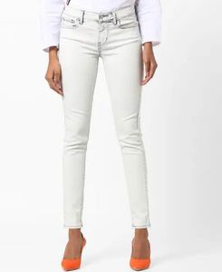 Levis Jeans Off White Denim Women