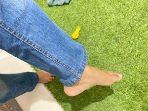 High-Waisted Straight Boyfriend  Jeans