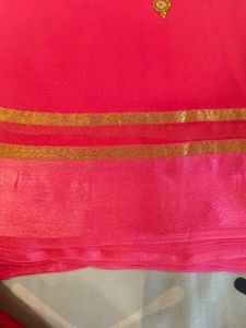 Elegant Pink Saree