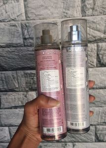pink suede &amp; Ballet night body mist combo
