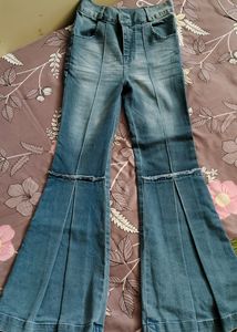 High Rise Bootcut Flared Jeans