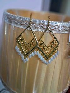 Geometric Dangle Earrings