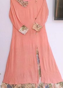 Neeru&#39;s Pink Kurti Set