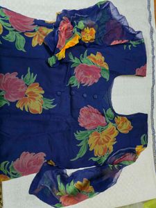 Floral Print Kurta