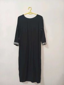 Elegant Black Kurta
