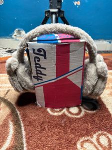 Sale Winter Faux Fur Bunny Earmuffs,Adjustable Fuz