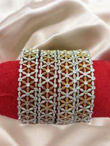 Combo Gold Plated 4 Bangles Set