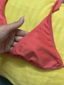Beach Halter Neck Tie Up Bra