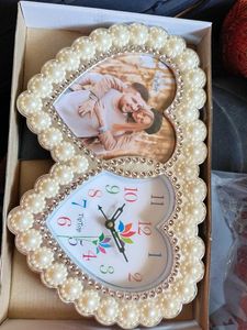 Beautiful Photo Frame With Clock