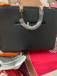 Fendi Inspired 3-Piece Black Bag Set (Large Size)