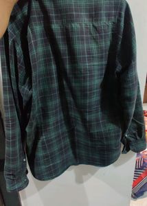 Harvard Green Check Shirt For Men
