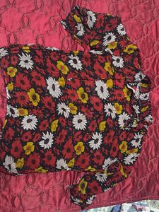 Floral Print Top