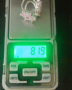 floral Toe Rings pure silver