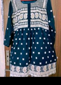 Elegant Embroidered Sharara Set