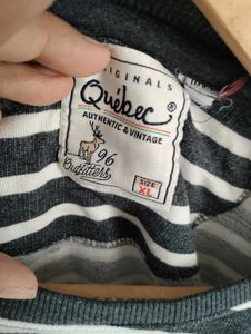 Original Quebec Striped Long Sleeve