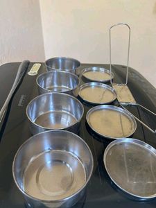 Blue Colour Tiffin Set
