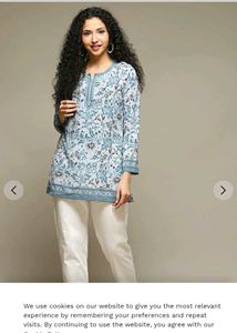 Biba Floral Printed Kurta