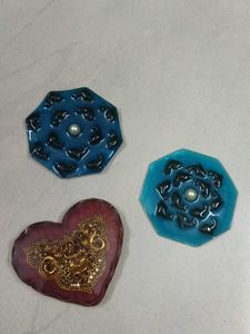 Resin Paperweight (Set of 3)
