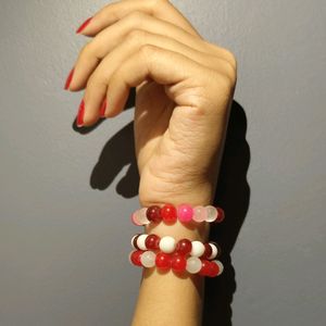 Pink Colour Bracelet