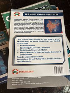 UNUSED DAMS Medical Textbooks Bundle