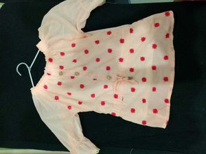 Girls' Embroidered Top