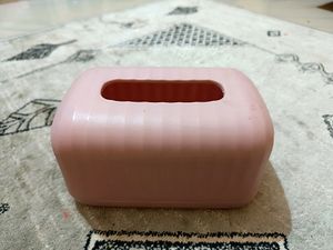 Pink Tissue Holder Box