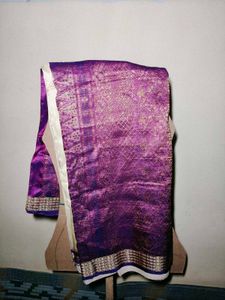 Cream Colour Saree