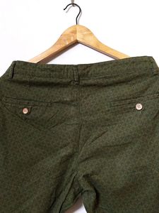 OPEE Brand Olive Shorts For Men