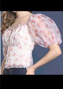 Mast and harbour printeresty Corset Top