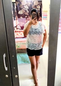 Glamorous Net Design Top