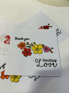 Thank You Paper Note